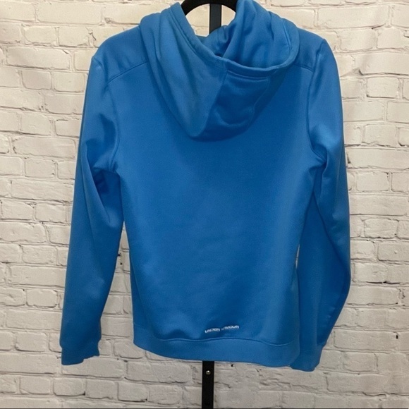 Under Armour Blue Full Zip Hoodie Size Large - Picture 2 of 4